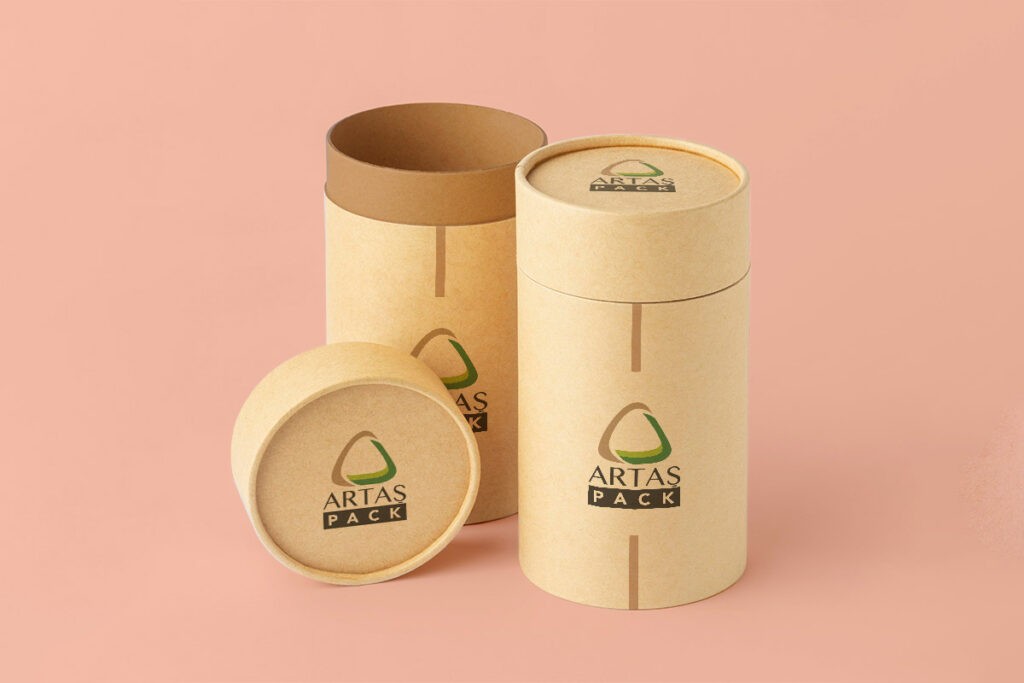 cardboard push up tube
