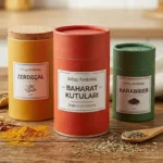 karton baharat kutusu