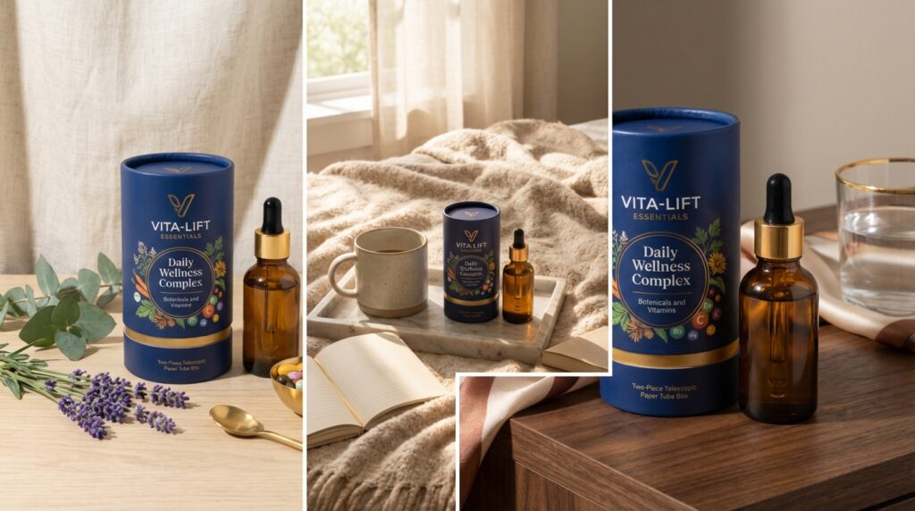 Karton Silindir Serum Damlalık Kutuları