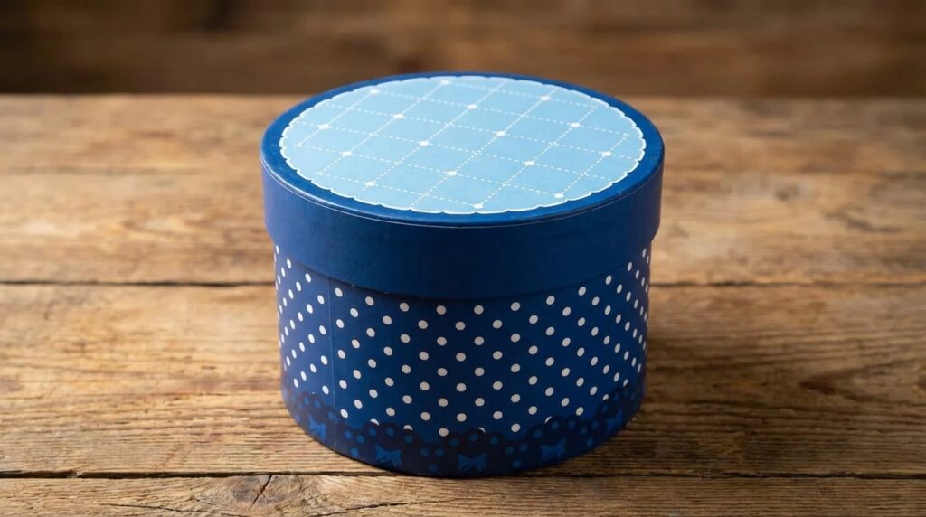 karton yuvarlak kutu